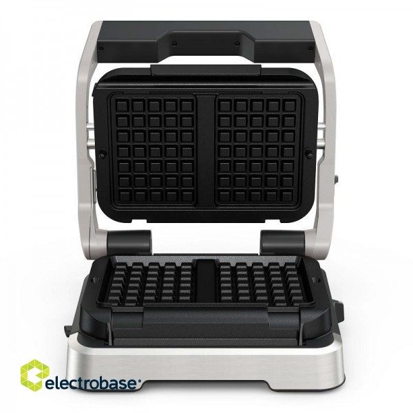 TEFAL OptiGrill Snack and baking accessory | XA730810 | Number of pastry 1 | Waffle | Black image 3