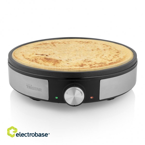 Tristar | Crepe maker | BP-2638 | 1200 W | Number of pastry 1 | Crepe | Silver фото 7