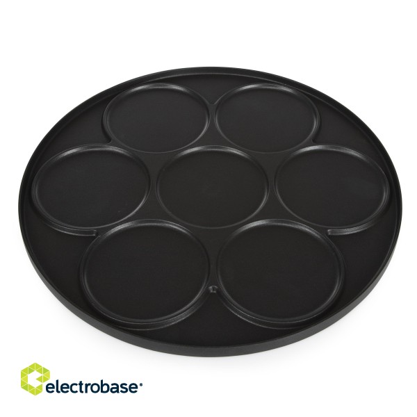 Tristar | Crepe maker | BP-2639 | 1500 W | Number of pastry 2 | Crepe | Black image 5