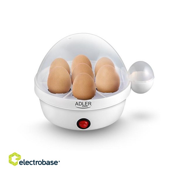 Adler | Egg Boiler | AD 4459 | White | 450 W | Eggs capacity 7 image 1