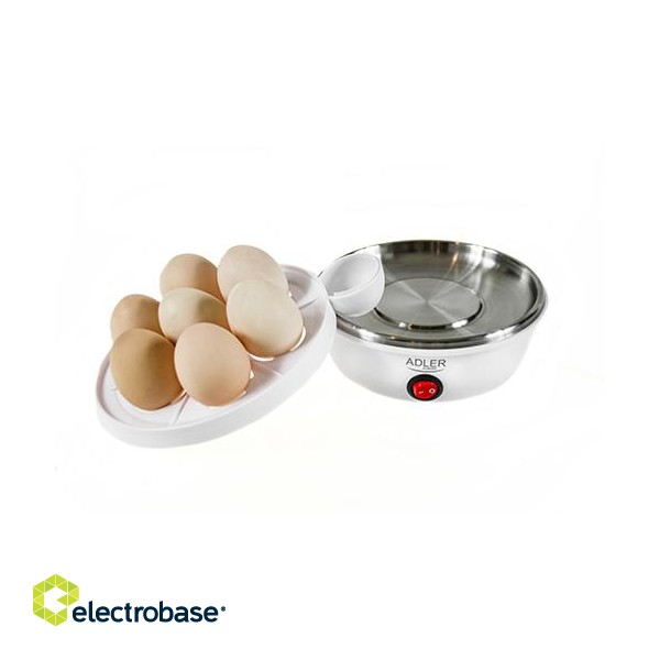 Adler | Egg Boiler | AD 4459 | White | 450 W | Eggs capacity 7 image 5