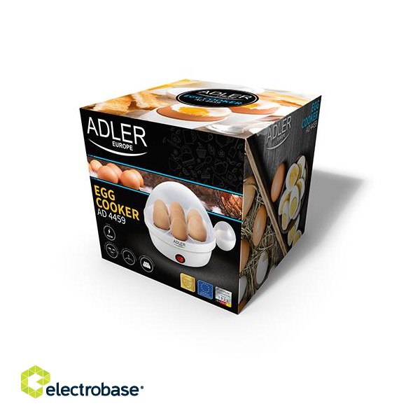 Adler | Egg Boiler | AD 4459 | White | 450 W | Eggs capacity 7 image 7