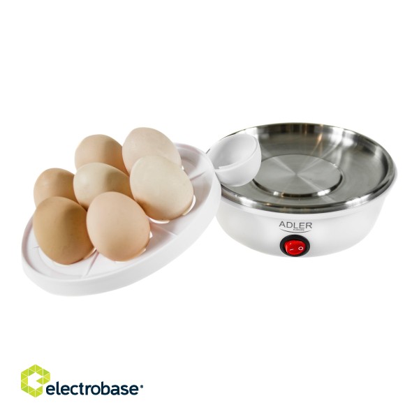 Adler | Egg Boiler | AD 4459 | White | 450 W | Eggs capacity 7 image 4