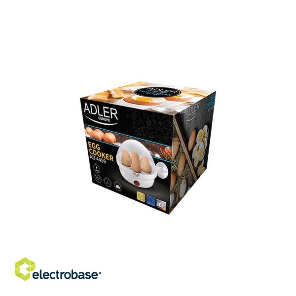 Adler | Egg Boiler | AD 4459 | White | 450 W | Eggs capacity 7 image 6