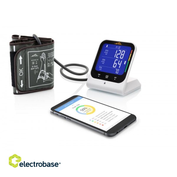 ETA | Smart Blood pressure monitor | ETA429790000 | Memory function | Number of users 2 user(s) | Auto power off paveikslėlis 1
