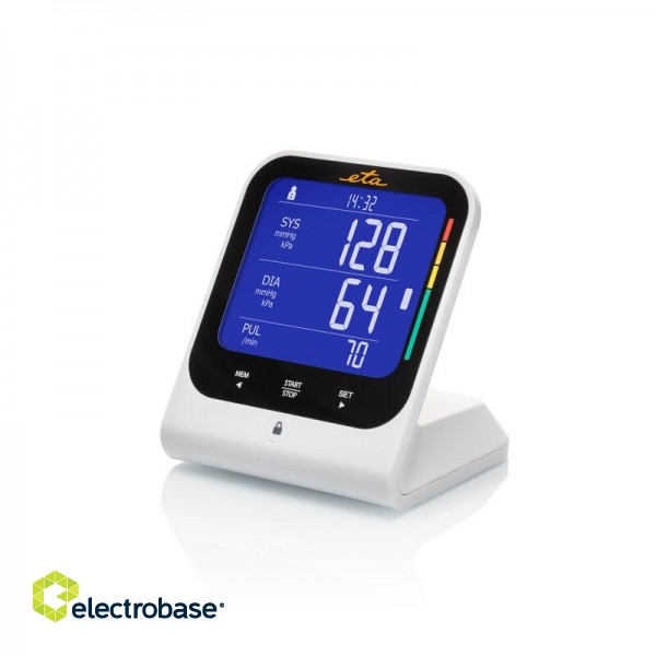 ETA | Smart Blood pressure monitor | ETA429790000 | Memory function | Number of users 2 user(s) | Auto power off paveikslėlis 2