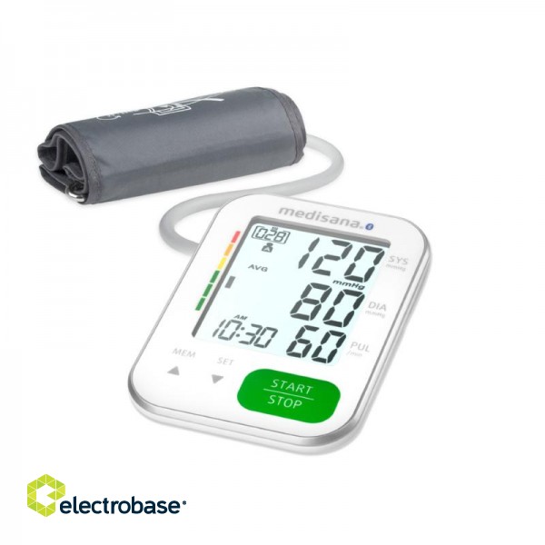 Medisana | Connect Blood Pressure Monitor | BU 570 | Memory function | Number of users 2 user(s) | White paveikslėlis 3