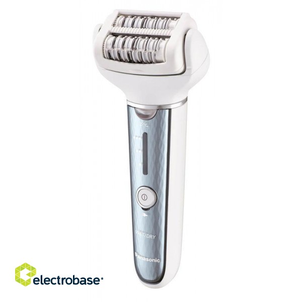 Panasonic | Epilator | ES-EL2A-A503 | Operating time (max) 30 min | Number of power levels 3 | Wet & Dry | Grey/White фото 1