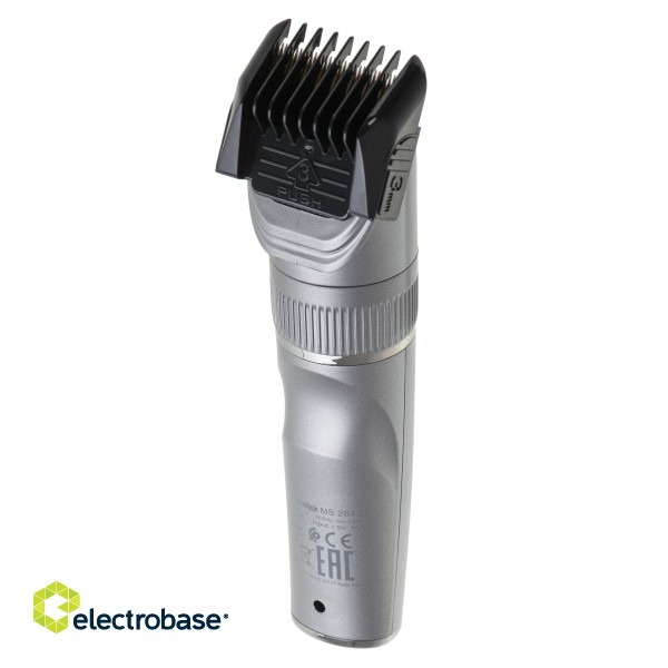 Mesko | Hair Clipper with LCD Display | MS 2843 | Cordless | Number of length steps 4 | Stainless Steel image 6