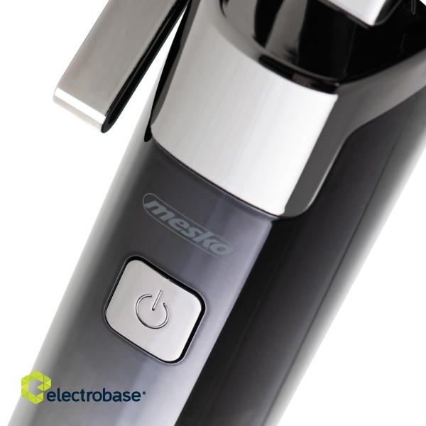 Mesko | Hair Clipper with LED Display | MS 2842 | Cordless | Number of length steps 8 | Grey image 8