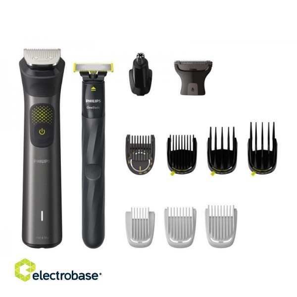 Philips | All-in-One Trimmer | MG9530/15 | Cordless | Wet & Dry | Number of length steps 27 | Black/Grey фото 1