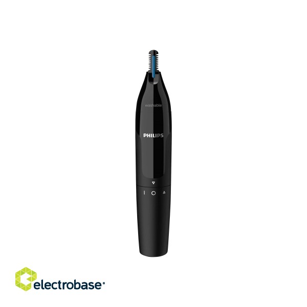 Philips | Nose and Ear Trimmer | NT1650/16 | Nose Hair Trimmer | Wet & Dry | Black image 5