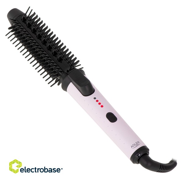 Adler | Curling iron with comb | AD 2113 | Ceramic heating system | Barrel diameter 26 mm | Temperature (min)  °C | Temperature (max) 200 °C | Number of heating levels | Display | 60 W paveikslėlis 3