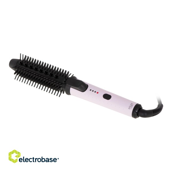Adler | Curling iron with comb | AD 2113 | Ceramic heating system | Barrel diameter 26 mm | Temperature (min)  °C | Temperature (max) 200 °C | Number of heating levels | Display | 60 W paveikslėlis 1