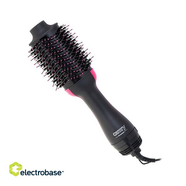 Camry | Hair styler | CR 2025 | Warranty 24 month(s) | Number of heating levels 3 | Display | 1200 W | Black/Pink image 1