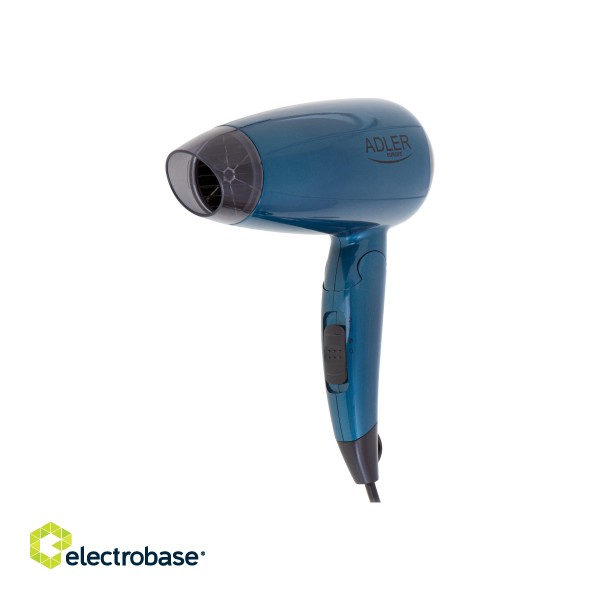 Adler | Hair Dryer | AD 2263 | 1800 W | Number of temperature settings 2 | Blue image 2