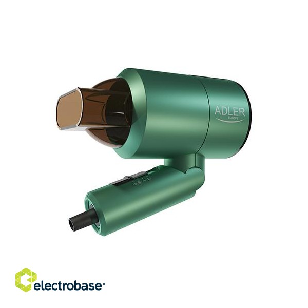 Adler | Hair Dryer | AD 2265 | 1100 W | Number of temperature settings 2 | Green фото 4