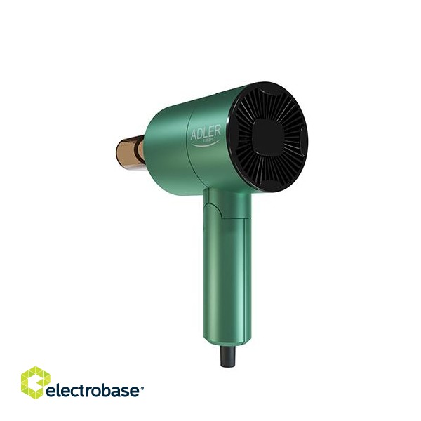 Adler | Hair Dryer | AD 2265 | 1100 W | Number of temperature settings 2 | Green image 5
