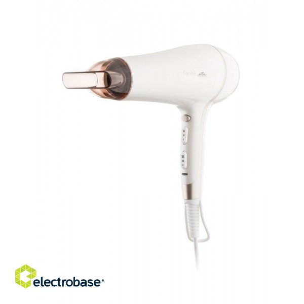 ETA | Hair Dryer | ETA732090010 Fenite gift set | 2400 W | Number of temperature settings 3 | Ionic function | Diffuser nozzle | White/Pink image 3