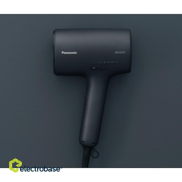 Panasonic | Hair Dryer | Nanoe  EHNA0JN825 | 1600 W | Number of temperature settings 4 | Diffuser nozzle | Black image 6