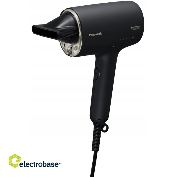 Panasonic | Hair Dryer | Nanoe  EHNA0JN825 | 1600 W | Number of temperature settings 4 | Diffuser nozzle | Black image 7