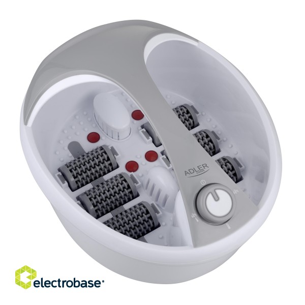 Adler | Foot massager | AD 2177 | Warranty 24 month(s) | Number of accessories included | 450 W | White/Silver фото 9