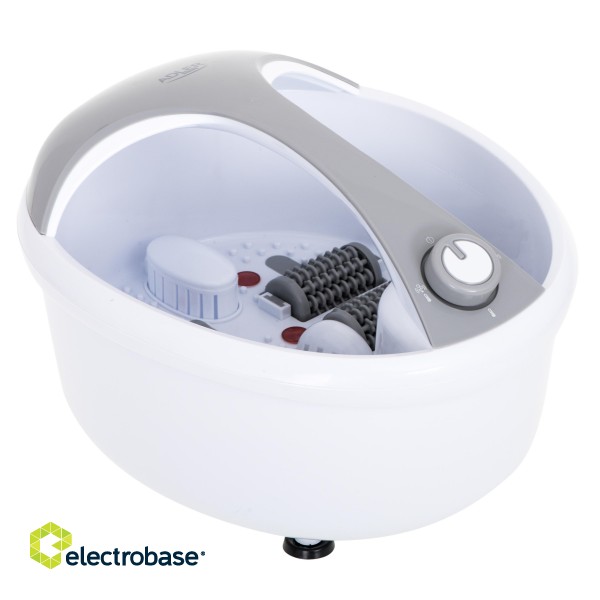 Adler | Foot massager | AD 2177 | Warranty 24 month(s) | Number of accessories included | 450 W | White/Silver фото 4