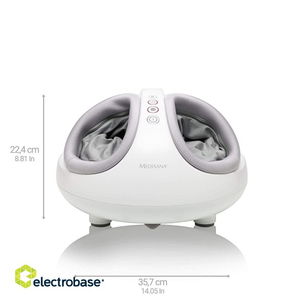 Medisana | Shiatsu Foot Massager | FM 888 | Heat function | White image 3