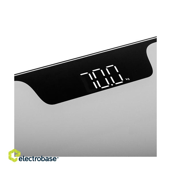 Adler | Bathroom Scale | AD 8174s | Maximum weight (capacity) 180 kg | Accuracy 100 g | Silver image 3