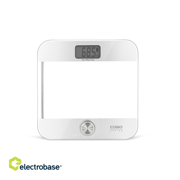Caso | Body Energy Ecostyle personal scale | 3416 | Maximum weight (capacity) 180 kg | Accuracy 100 g | White/Grey image 3