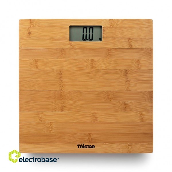 Tristar | Personal scale | WG-2432 | Maximum weight (capacity) 180 kg | Accuracy 100 g | Brown фото 1