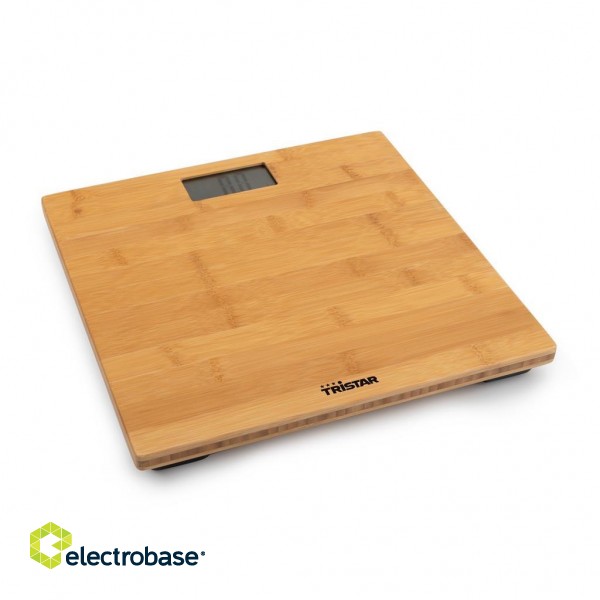 Tristar | Personal scale | WG-2432 | Maximum weight (capacity) 180 kg | Accuracy 100 g | Brown image 3