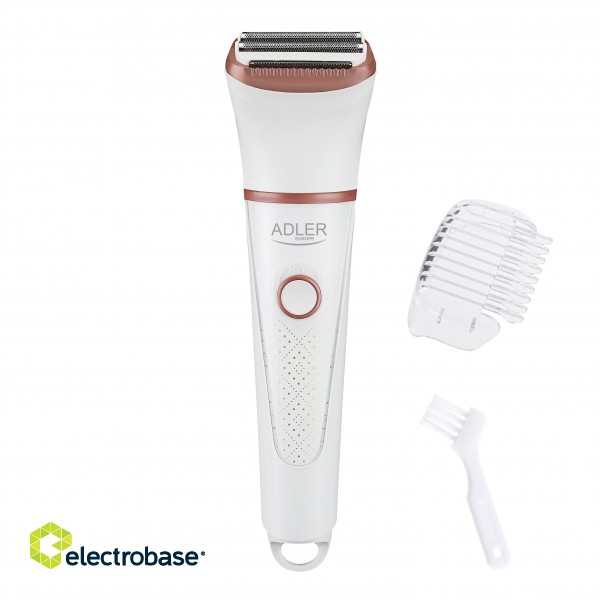 Adler | Lady Shaver | AD 2941 | Operating time (max) Does not apply min | Wet & Dry | AAA | White paveikslėlis 1