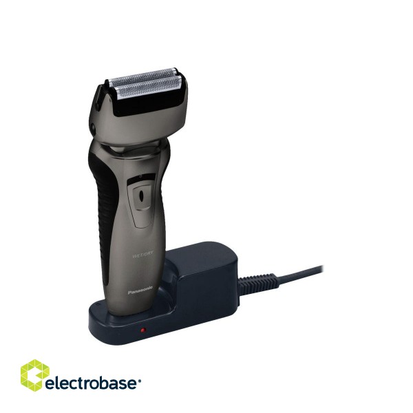 Panasonic | Electric Shaver | ES-RW33-H503 | Operating time (max) 30 min | Wet & Dry | Silver/Black image 3