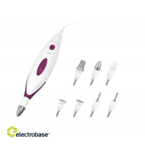 Medisana | Manicure/Pedicure device with 7 attachments | MP 815 | White image 3