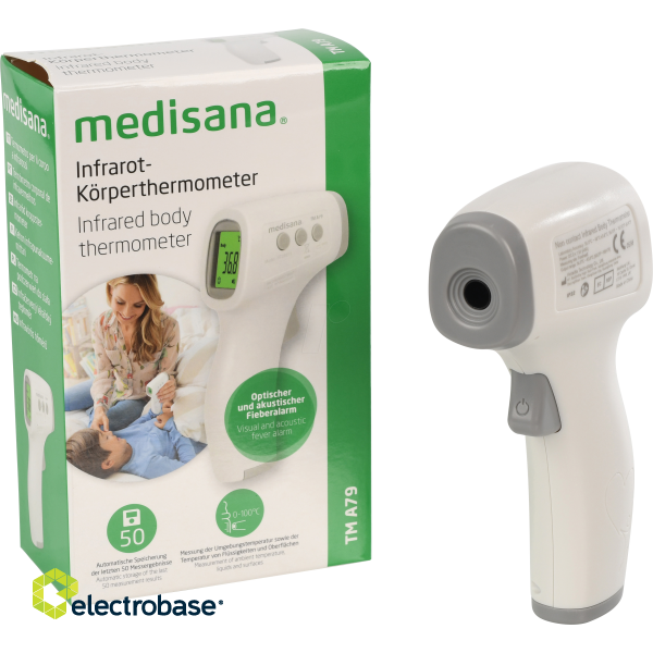Medisana | Infrared Body Thermometer | TM A79 | Memory function | White image 5