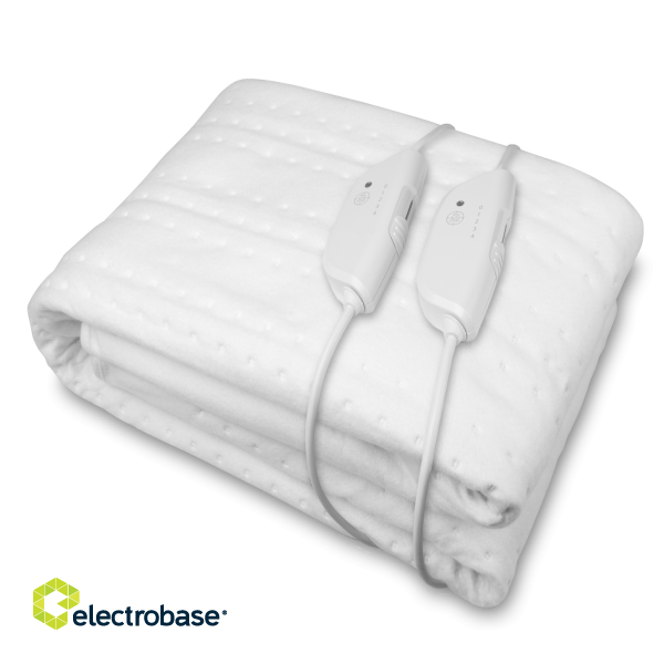 Medisana | Kingsize Heated Unterblanket | HU 676 | Number of persons 2 | White paveikslėlis 1