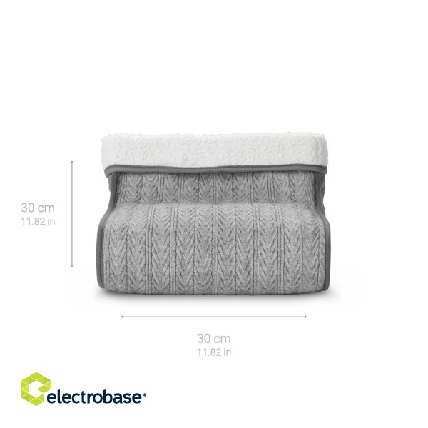 Medisana | Knitted Design Foot Warmer | FW 150 | Number of heating levels | Number of persons 1 | Grey image 4