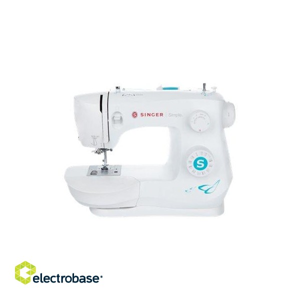 Singer | Sewing Machine | 3337 Fashion Mate™ | Number of stitches 29 | Number of buttonholes 1 | White фото 2