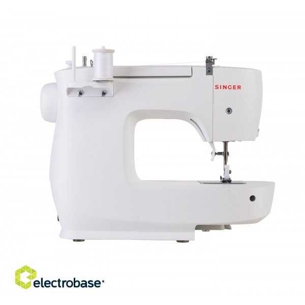 Singer | Sewing Machine | M1505 | Number of stitches 6 | Number of buttonholes 1 | White фото 4