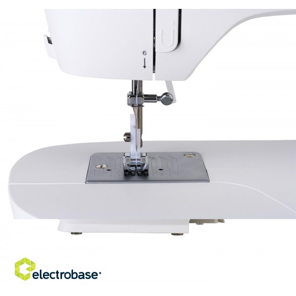 Singer | Sewing Machine | M1505 | Number of stitches 6 | Number of buttonholes 1 | White фото 5