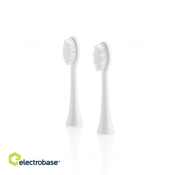 ETA | Toothbrush replacement | FlexiClean ETA070790100 | Heads | For adults | Number of brush heads included 2 | Number of teeth brushing modes Does not apply | White фото 3