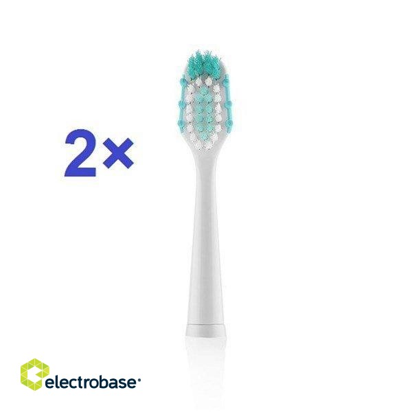 ETA | Toothbrush replacement  for ETA0709 | Heads | For adults | Number of brush heads included 2 | Number of teeth brushing modes Does not apply | White image 3