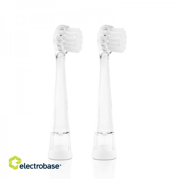 ETA | Toothbrush replacement  for ETA0710 | Heads | For kids | Number of brush heads included 2 | Number of teeth brushing modes Does not apply | White image 1