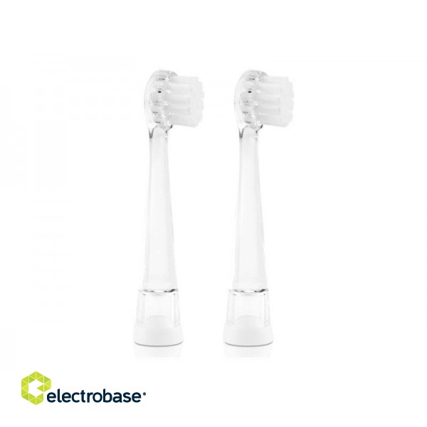ETA | Toothbrush replacement  for ETA0710 | Heads | For kids | Number of brush heads included 2 | Number of teeth brushing modes Does not apply | White paveikslėlis 2
