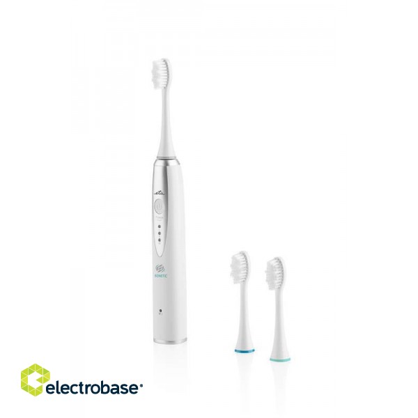 ETA | Toothbrush | Sonetic ETA070790000 | Rechargeable | For adults | Number of brush heads included 2 | Number of teeth brushing modes 3 | Sonic technology | White image 2