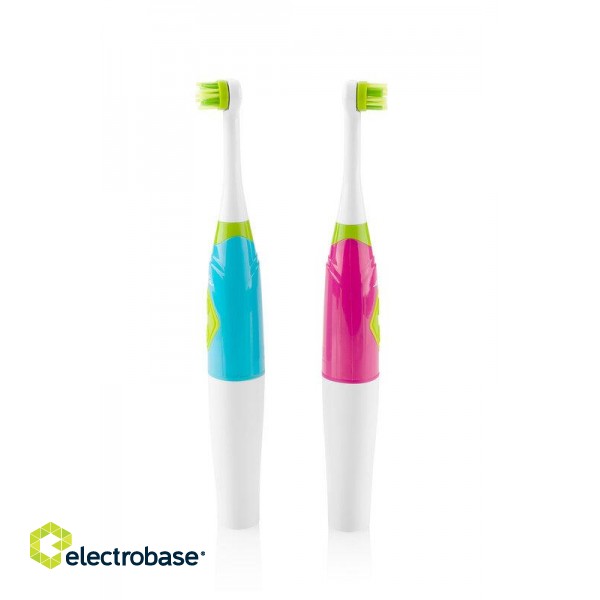 ETA | Toothbrush with water cup and holder | Sonetic  ETA129490070 | Battery operated | For kids | Number of brush heads included 2 | Number of teeth brushing modes 2 | Pink paveikslėlis 9