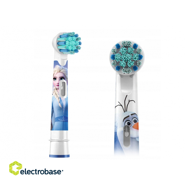 Oral-B | Electric Toothbrush | Vitality PRO Kids Frozen | Rechargeable | For kids | Number of brush heads included 1 | Number of teeth brushing modes 2 | Blue image 3