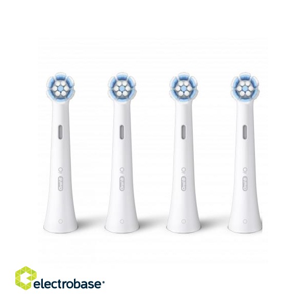 Oral-B | Toothbrush replacement | iO Gentle Care | Heads | For adults | Number of brush heads included 4 | Number of teeth brushing modes Does not apply | White image 2