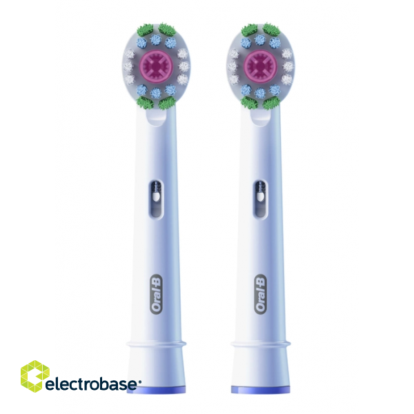 Oral-B | Replaceable Toothbrush Heads | PRO 3D White refill | Heads | Does not apply | Number of brush heads included 2 фото 2